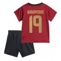 Fotbalové Dres Belgie Johan Bakayoko #19 Dětské Domácí ME 2024 Krátký Rukáv (+ trenýrky)